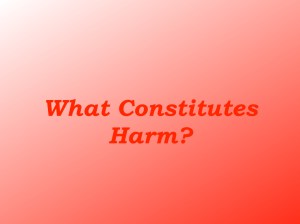 What Constitutes Harm.001