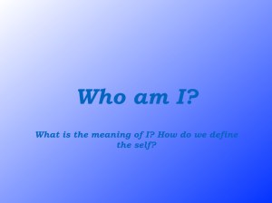 Who am I? .001